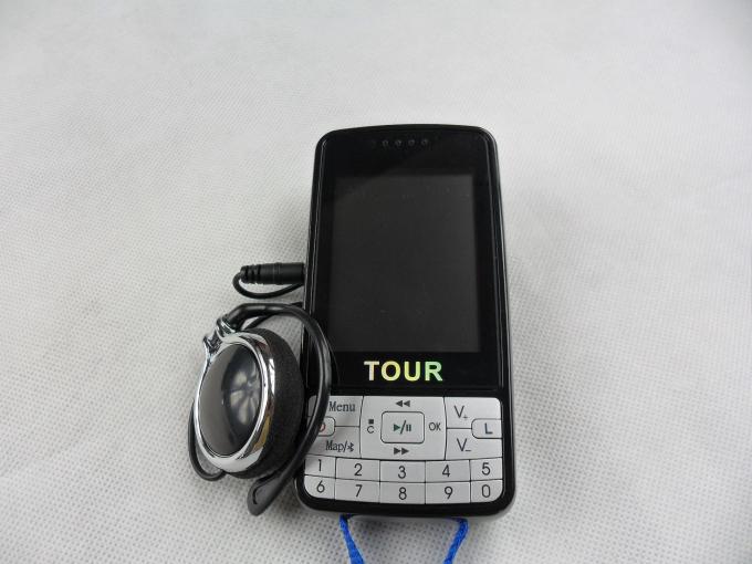 LCD 스크린, 검은 여행 가이드 마이크로폰 시스템과 007B 자동 여행 안내 시스템
