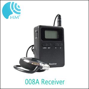 800MHZ 008A 여행자 응접을 위한 소형 여행 안내 오디오 시스템 무선 오디오 가이드