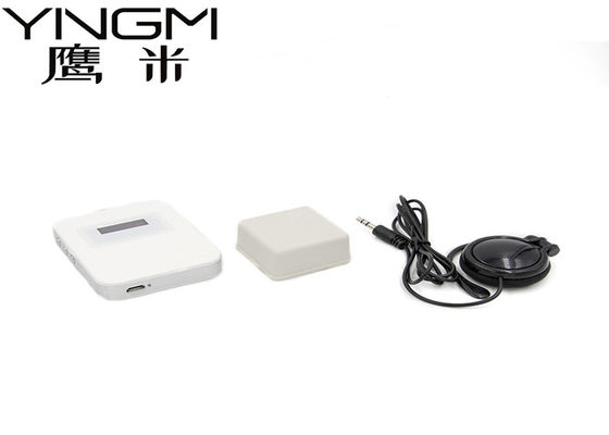 M7C 자급식 하얀 여행 가이드 오디오 시스템 통역사 센서 기능